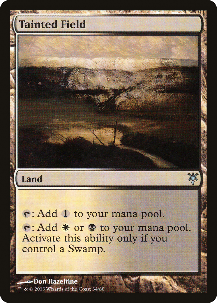 Tainted Field (DDK-034) [Misc] Duel Decks: Sorin vs. Tibalt MTG Single Wizards of the Coast
