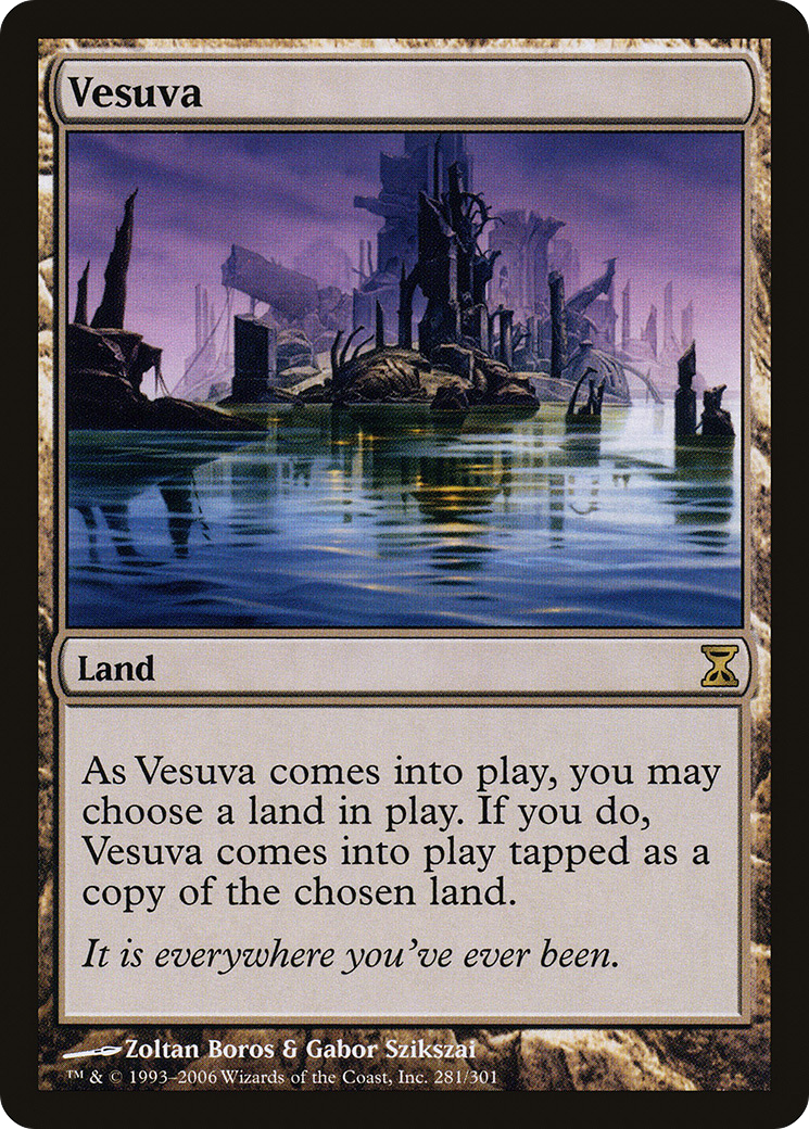 Vesuva (TSP-281) [Time Spiral] MTG Single Wizards of the Coast