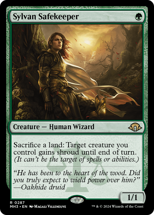Sylvan Safekeeper (MH3-287) [Modern Horizons 3] MTG Single Modern Horizons 3