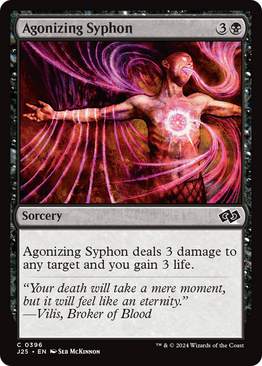 Agonizing Syphon (J25-396) [Foundations Jumpstart] MTG Single Wizards of the Coast