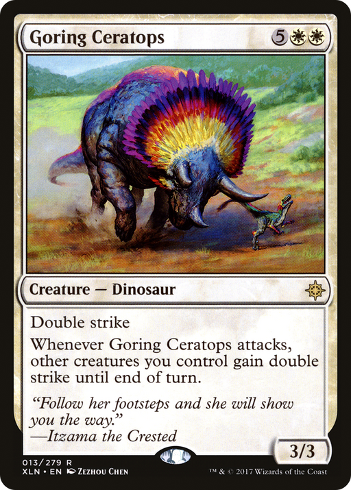 Goring Ceratops (XLN-013) [Ixalan] MTG Single Wizards of the Coast