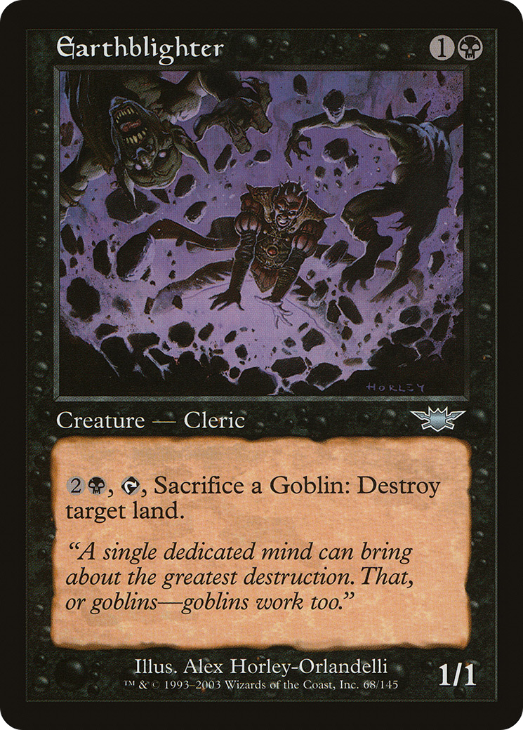Earthblighter (LGN-068) [Legions] Foil MTG Single Wizards of the Coast