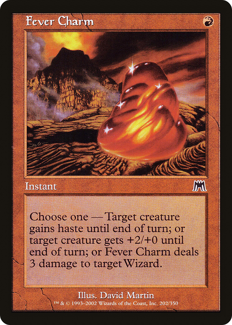 Fever Charm (ONS-202) [Onslaught] MTG Single Wizards of the Coast