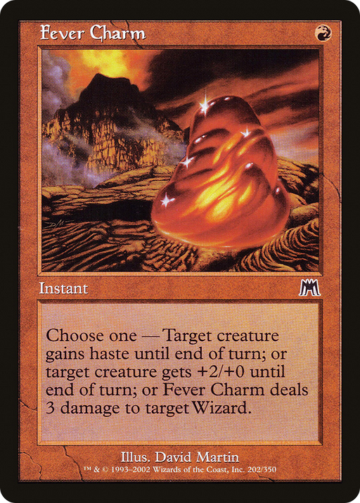 Fever Charm (ONS-202) [Onslaught] MTG Single Wizards of the Coast