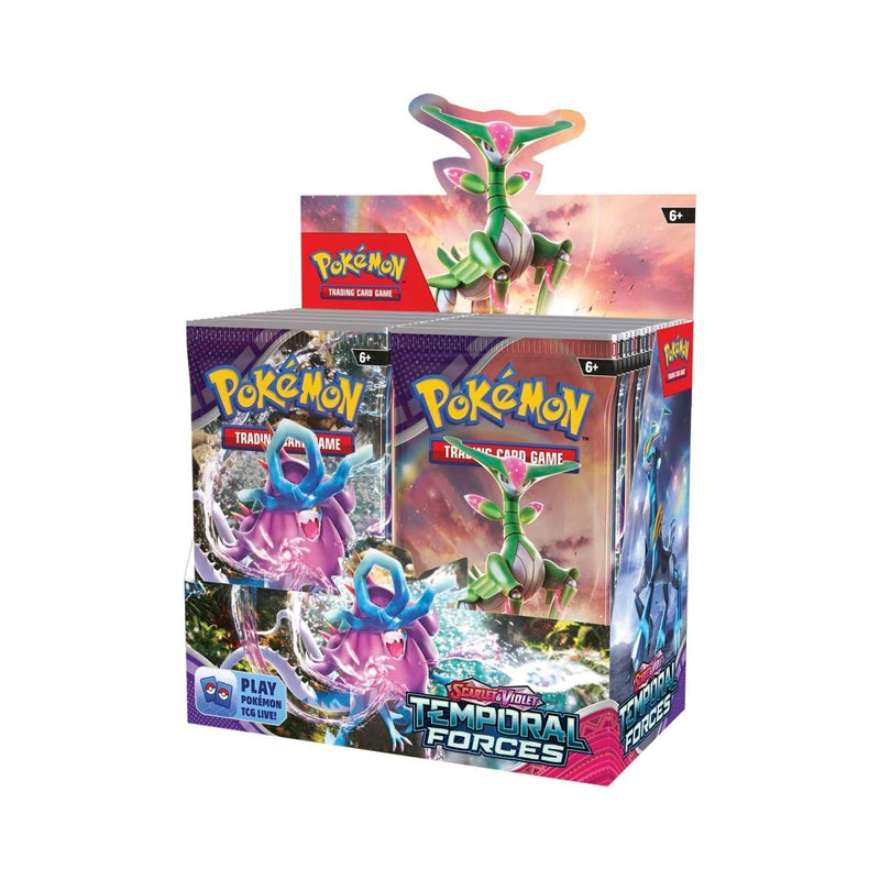 Pokémon Scarlet & Violet: Temporal Forces - Booster Box Pokemon Sealed Pokémon