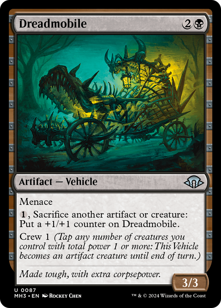 Dreadmobile (MH3-087) [Modern Horizons 3] MTG Single Wizards of the Coast