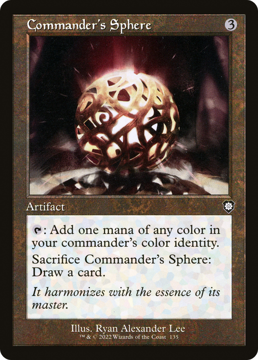 Commander's Sphere (BRC-135) [The Brothers' War Commander] MTG Single Wizards of the Coast