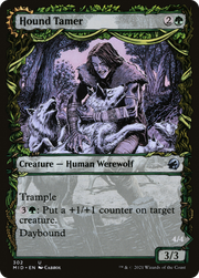 Hound Tamer // Untamed Pup (MID-302) [Innistrad: Midnight Hunt] (Showcase) MTG Single Wizards of the Coast