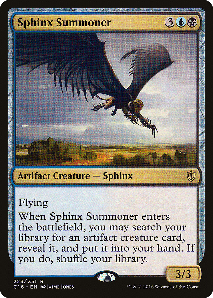 Sphinx Summoner (C16-223) [Commander 2016] MTG Single Wizards of the Coast