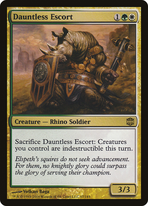 Dauntless Escort (ARB-067) [Alara Reborn] Foil MTG Single Wizards of the Coast