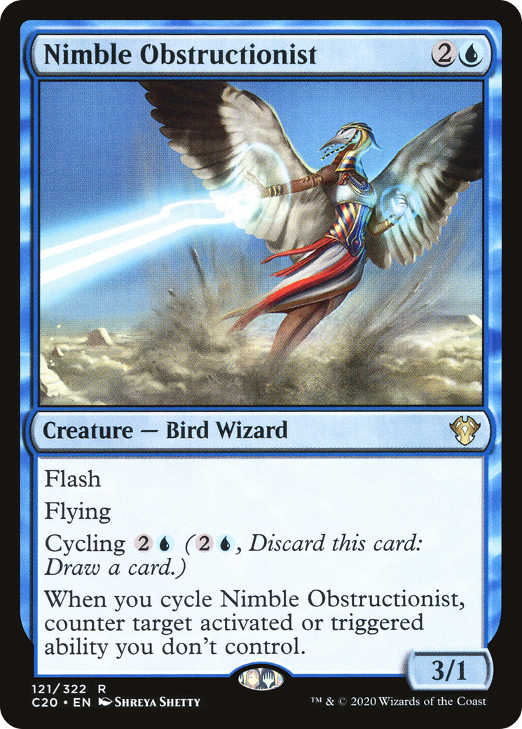 Nimble Obstructionist (C20-121) [Commander 2020] MTG Single Wizards of the Coast