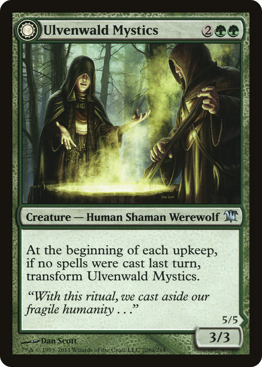Ulvenwald Mystics (ISD-208) [Innistrad] MTG Single Wizards of the Coast