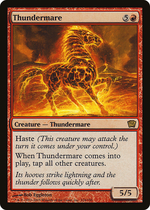 Thundermare (9ED-224) [9th Edition] MTG Single Wizards of the Coast