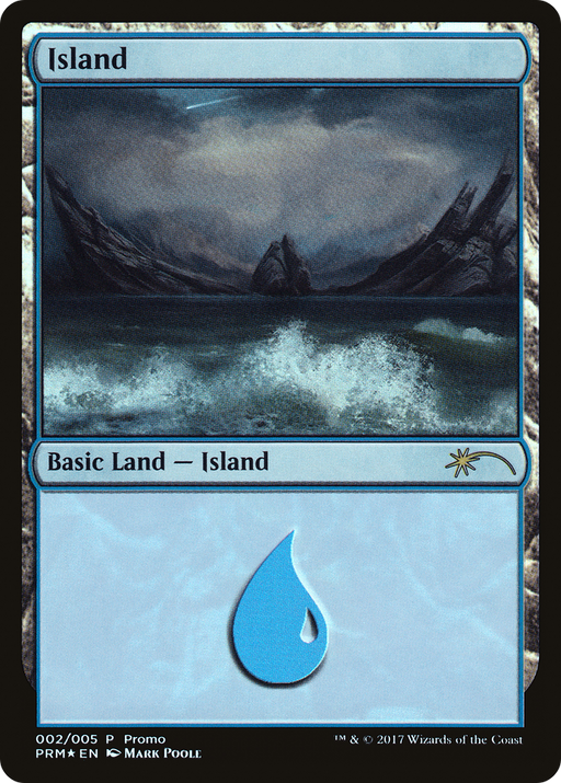 Island (2017 Gift Pack - Poole) (GBP-002) [Misc] 2017 Gift Pack Foil MTG Single Wizards of the Coast