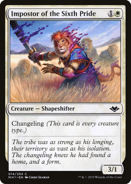 Impostor of the Sixth Pride (MH1-014) [Modern Horizons] MTG Single Modern Horizons