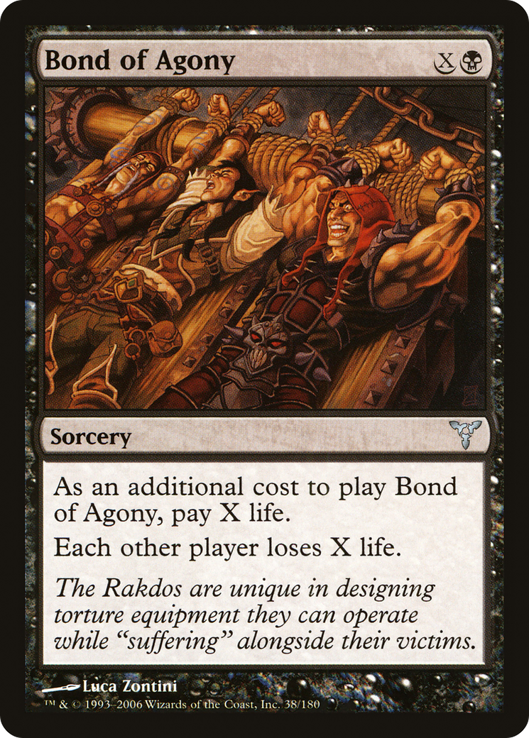 Bond of Agony (DIS-038) [Dissension] MTG Single Wizards of the Coast