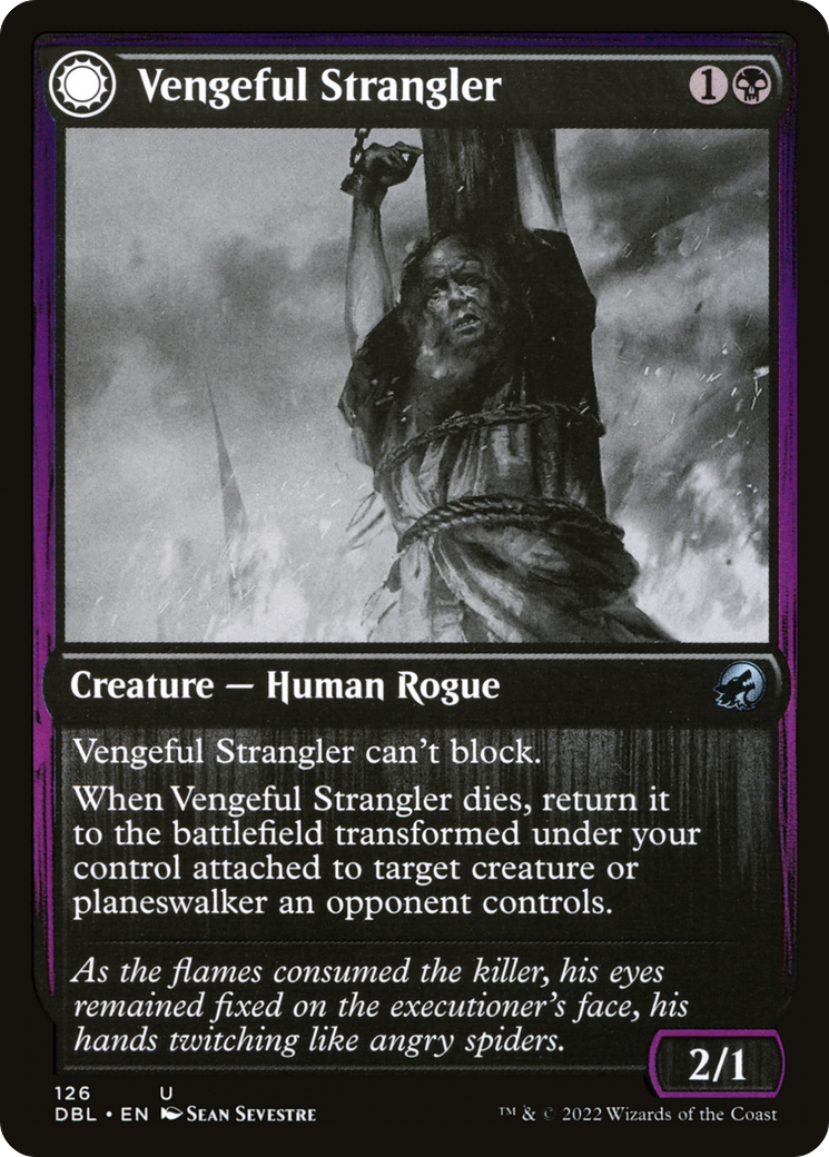 Vengeful Strangler (DBL-126) [Innistrad: Double Feature] MTG Single Wizards of the Coast