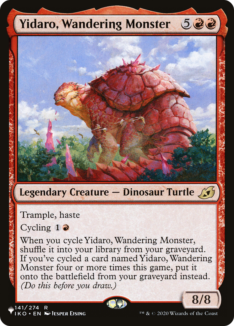 Yidaro, Wandering Monster (LIST-IKO-141) [Mystery Booster] The List MTG Single Wizards of the Coast