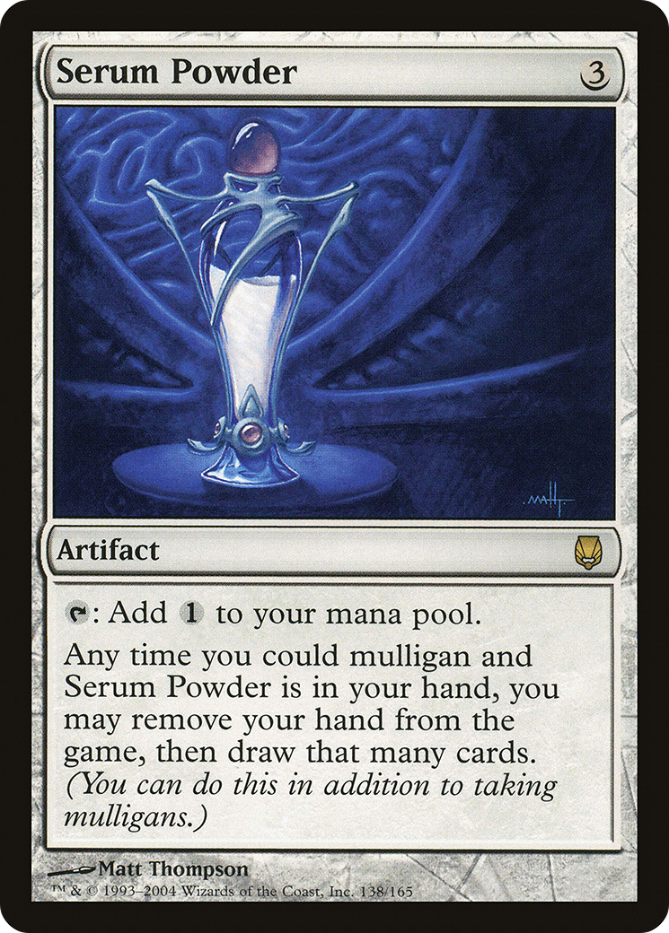 Serum Powder (DST-138) [Darksteel] Foil MTG Single Wizards of the Coast