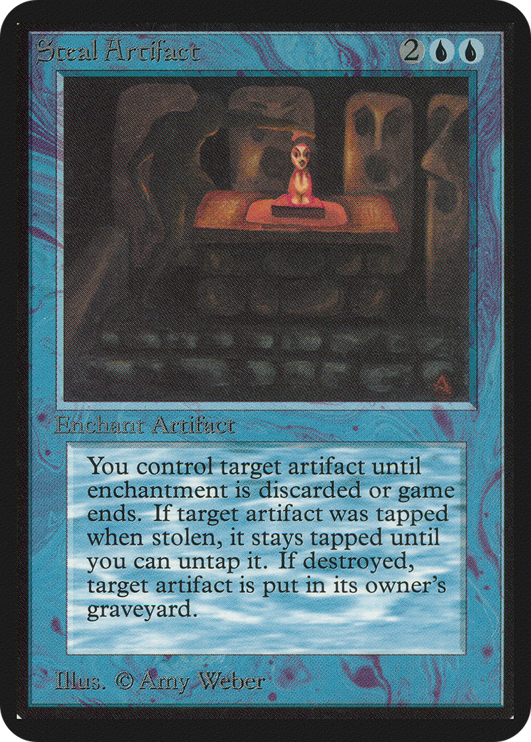 Steal Artifact (LEA-081) [Oldschool] Limited Edition Alpha MTG Single Wizards of the Coast