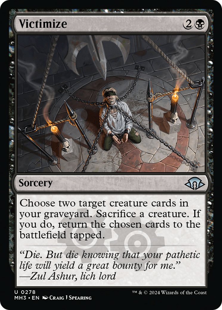 Victimize (MH3-278) [Modern Horizons 3] MTG Single Modern Horizons 3