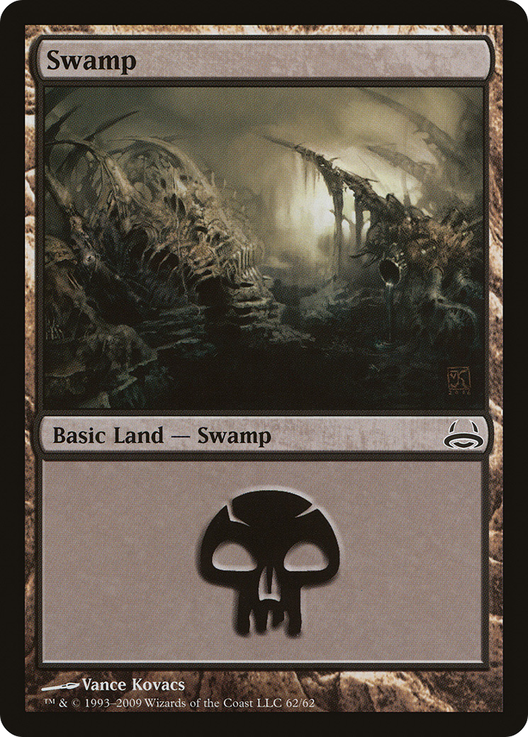 Swamp (DDC-062) [Misc] Duel Decks: Divine vs. Demonic MTG Single Wizards of the Coast