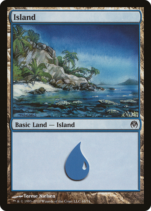 Island (68) (DDE-068) [Misc] Duel Decks: Phyrexia vs. the Coalition MTG Single Wizards of the Coast