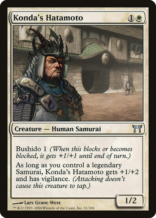 Konda's Hatamoto (CHK-031) [Champions of Kamigawa] MTG Single Wizards of the Coast