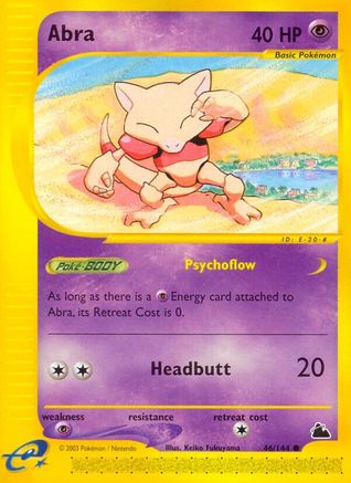 Abra (/144) Reverse Holofoil [Vintage: Skyridge] Pokemon Single Pokémon