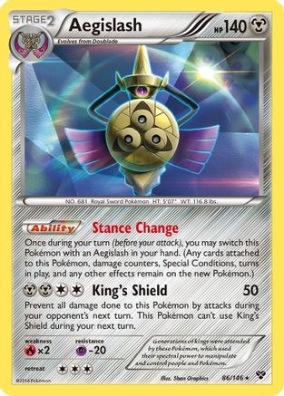 Aegislash (86) (/146) Holofoil [XY: Base Set] Pokemon Single Pokémon