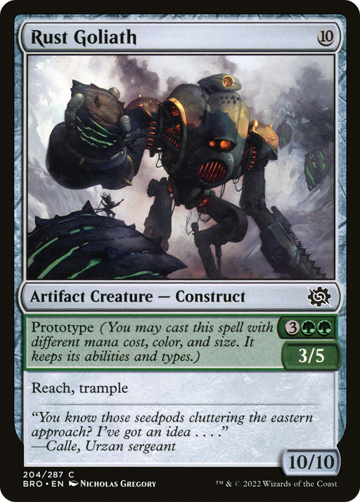 Rust Goliath (BRO-204) [The Brothers' War] MTG Single Wizards of the Coast