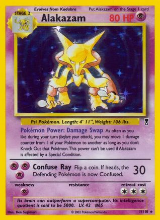 Alakazam (1/110) - [Vintage: Legendary Collection] Reverse Holofoil Pokemon Single Pokémon
