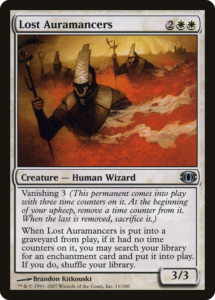 Lost Auramancers (FUT-011) [Future Sight] MTG Single Wizards of the Coast