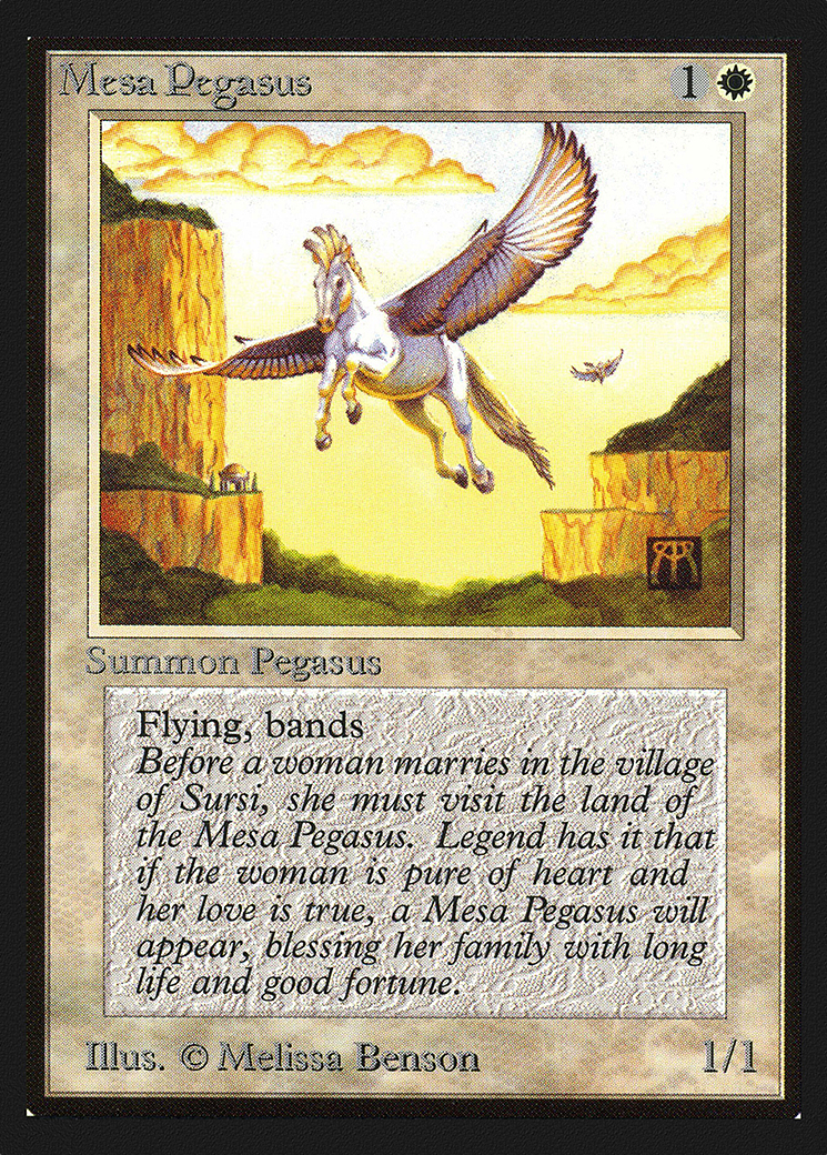 Mesa Pegasus (CED-029) [Collectors' Edition] MTG Single Wizards of the Coast