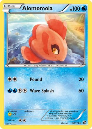 Alomomola (38) (/114) [BW: Base Set] Pokemon Single Pokémon