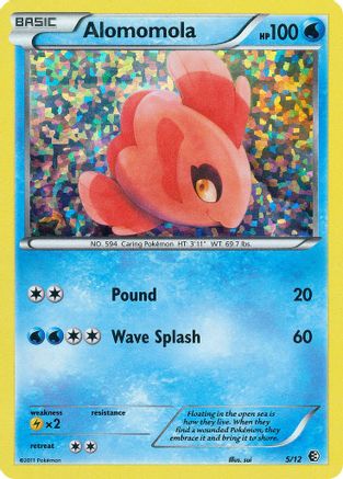 Alomomola - 5/12 (5/12) - [Promos: McDonalds Promos 2011] Holofoil Pokemon Single Pokémon