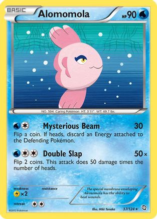 Alomomola (/124) Reverse Holofoil [BW: Dragons Exalted] Pokemon Single Pokémon