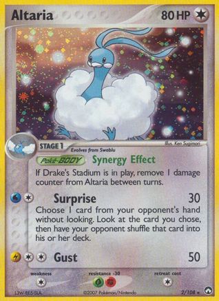 Altaria (2/108) - [EX: Power Keepers] Holofoil Pokemon Single Pokémon
