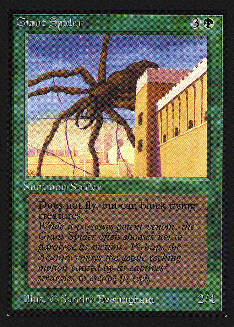 Giant Spider (CE) (CED-) [Collectors' Edition] MTG Single Wizards of the Coast