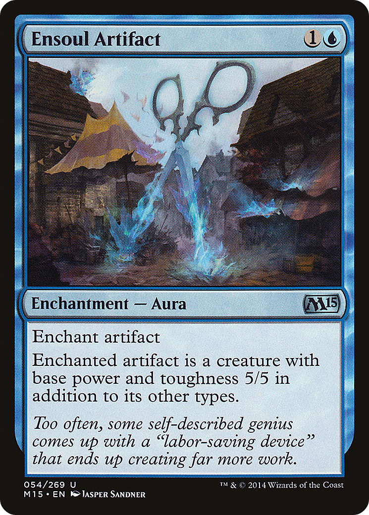 Ensoul Artifact (M15-054) [Magic 2015] MTG Single Wizards of the Coast