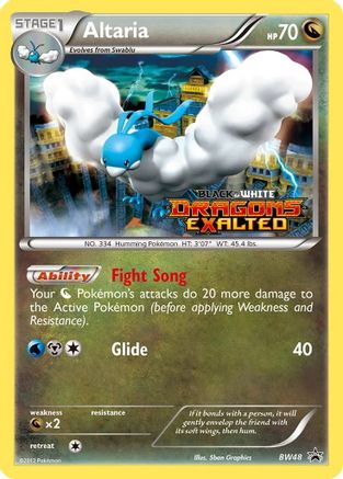 Altaria - BW48 (Prerelease) (BW48/101) - [Promos: BW Promos] Holofoil Pokemon Single Pokémon