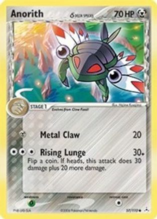 Anorith (Delta Species) (57/110) Reverse Holofoil [EX: Holon Phantoms] Pokemon Single Pokémon