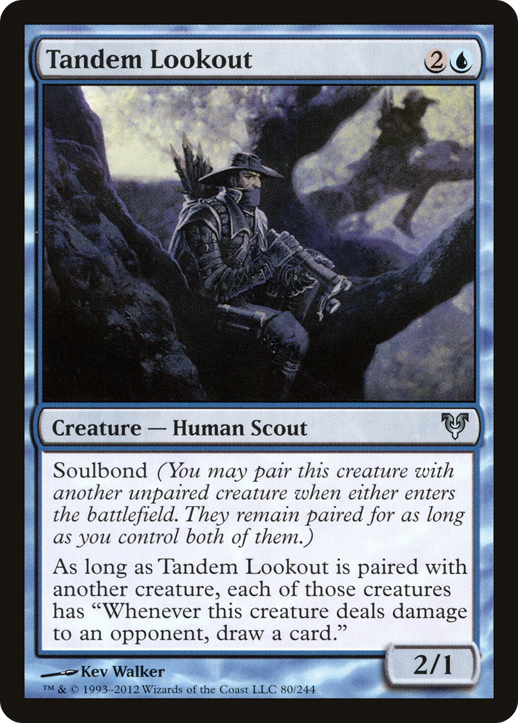 Tandem Lookout (AVR-080) [Avacyn Restored] Foil MTG Single Wizards of the Coast