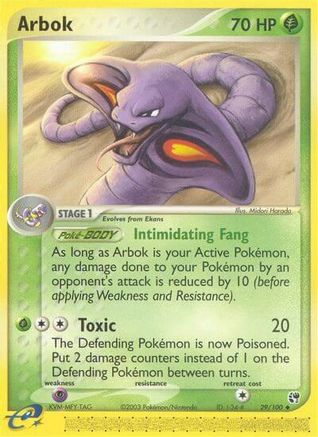 Arbok (/100) Reverse Holofoil [EX: Sandstorm] Pokemon Single Pokémon