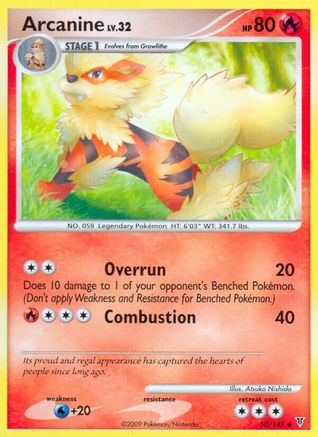 Arcanine (/147) [Platinum: Supreme Victors] Pokemon Single Pokémon