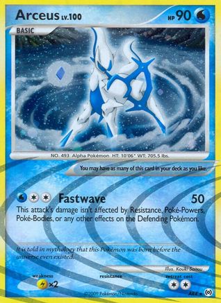 Arceus (AR4) (AR4/99) Holofoil [Platinum: Arceus] Pokemon Single Pokémon