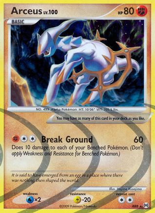 Arceus (AR8) (AR8/99) Holofoil [Platinum: Arceus] Pokemon Single Pokémon