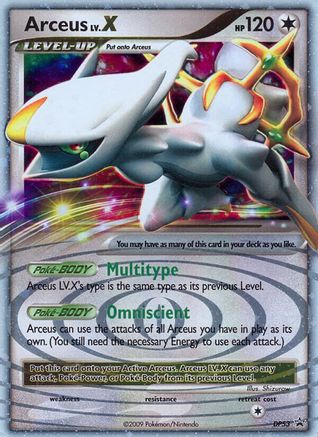 Arceus LV.X - DP53 (/56) Holofoil [Promos: DP Promos] Pokemon Single Pokémon