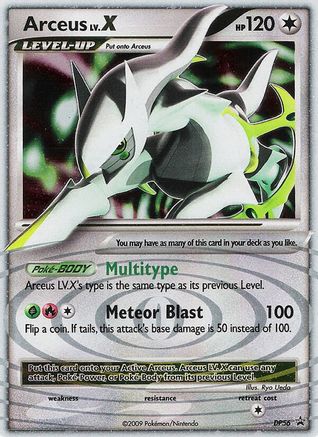 Arceus LV.X - DP56 (/56) Holofoil [Promos: DP Promos] Pokemon Single Pokémon