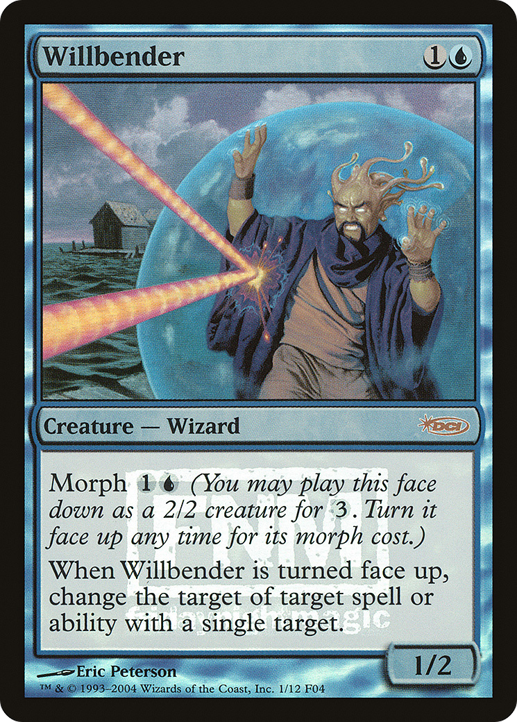 Willbender (FNM-) [Misc] Friday Night Magic 2004 Foil MTG Single Wizards of the Coast